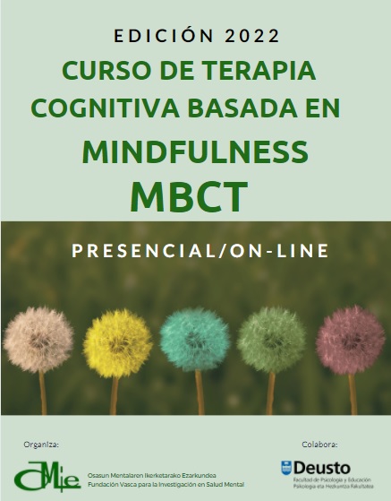 Curso Mbct Terapia Cognitiva Basada En Mindfulness Psiquiatria