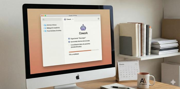 Claude Cowork: El asistente de IA que automatiza tu trabajo administrativo ya está disponible