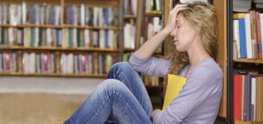 estudiante univ estres