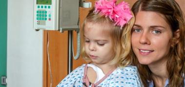 niña hospitalizada