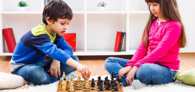 niños ajedrez
