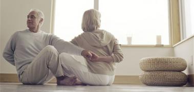 pareja yoga