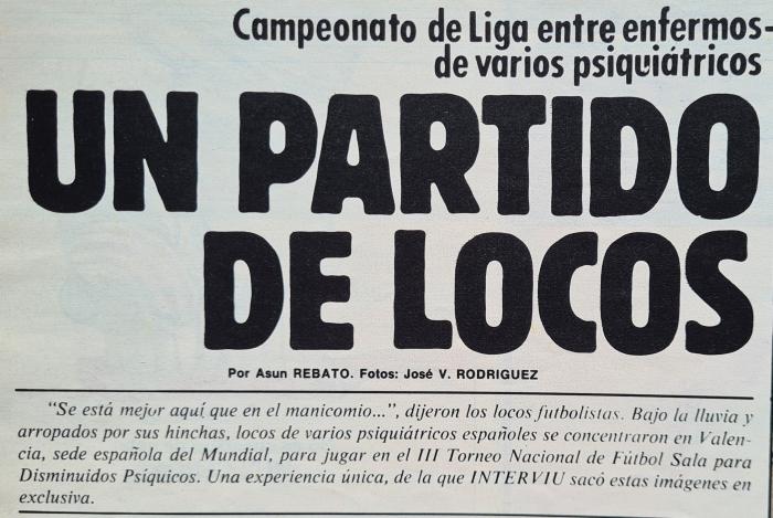 019. PsiquiRastros. Mundial 1982, Maradona y Kempes contra los del psiquiátrico de Alicante.